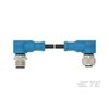 Te Connectivity Sensor Cables / Actuator Cables M12-3Mr-1.5Sh M12-3Fr-Pvc T4162214003-003